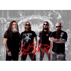 Плакат Slayer (сірий фон)