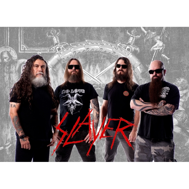 Плакат Slayer (сірий фон) Плакат Slayer (сірий фон)