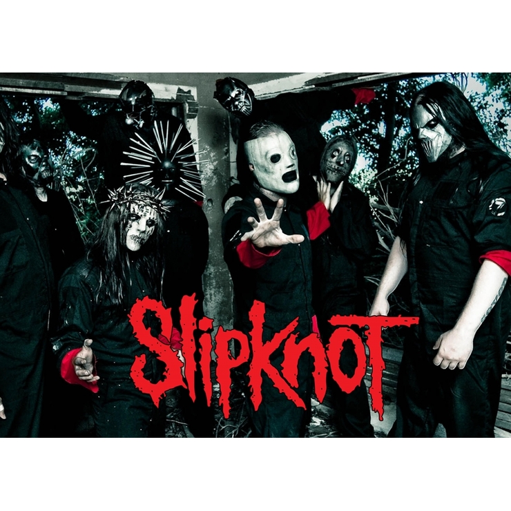 Плакат Slipknot (red logo) Плакат Slipknot (red logo)
