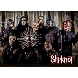 Плакат Slipknot (white logo) Плакат Slipknot (white logo)