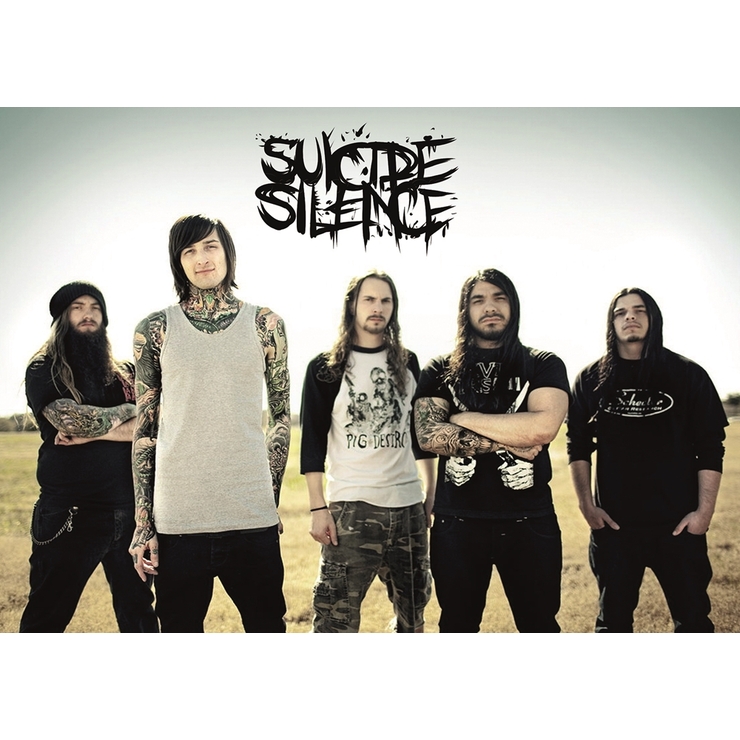 Плакат Suicide Silence Плакат Suicide Silence