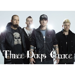 Плакат Three Days Grace