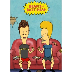Плакат Beavis and Butt-Head