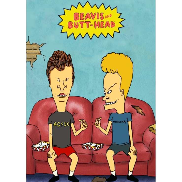 Плакат Beavis and Butt-Head