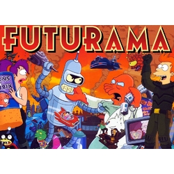 Плакат Futurama