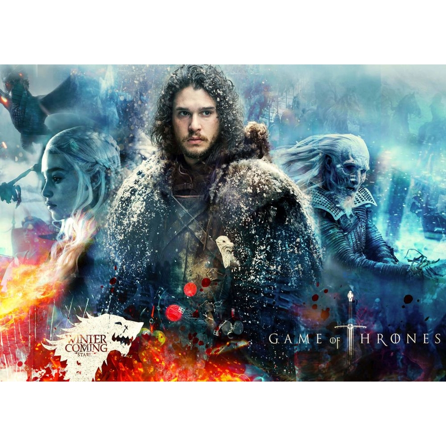 Плакат Game Of Thrones - купить плакат Game of Thrones в Киеве, цены в  Украине - интернет-магазин Rockway