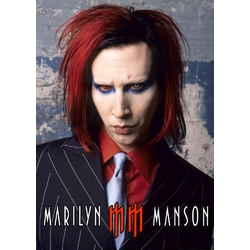 Плакат Marilyn Manson (Red Hair)