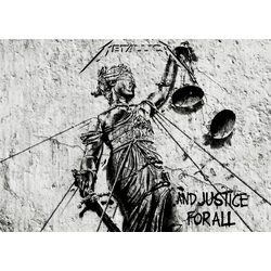 Плакат Metallica "And Justice for all"