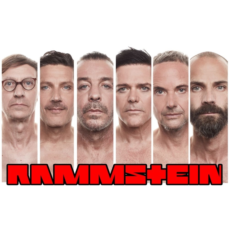 Плакат Rammstein (faces) Плакат Rammstein (faces)