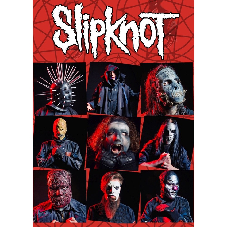 Плакат Slipknot (red) Плакат Slipknot (red)