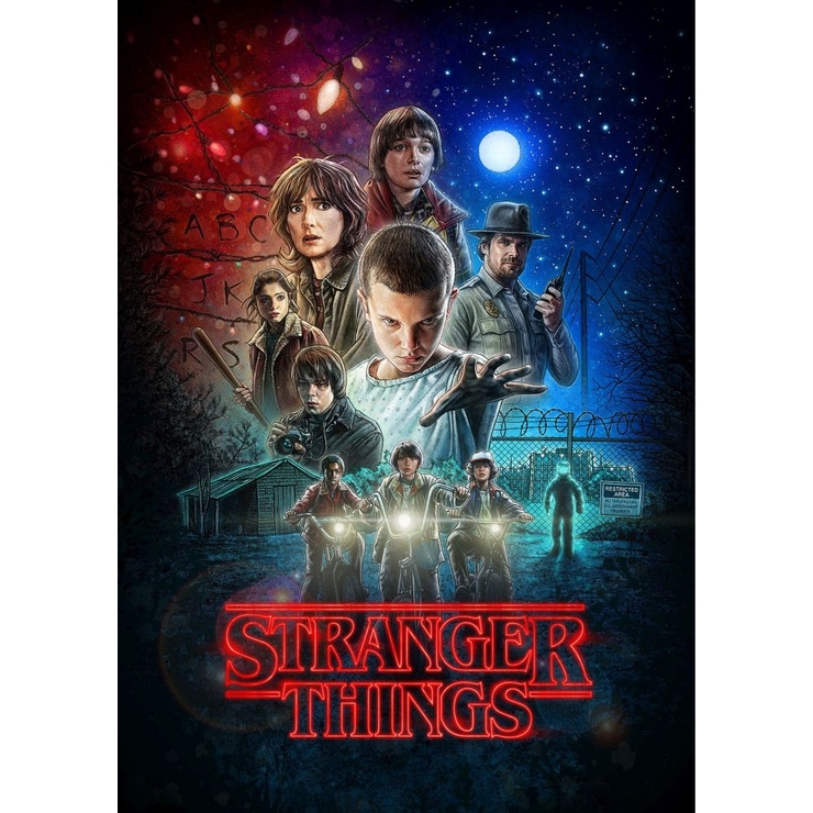 Плакат Stranger Things (Очень Странные Дела)