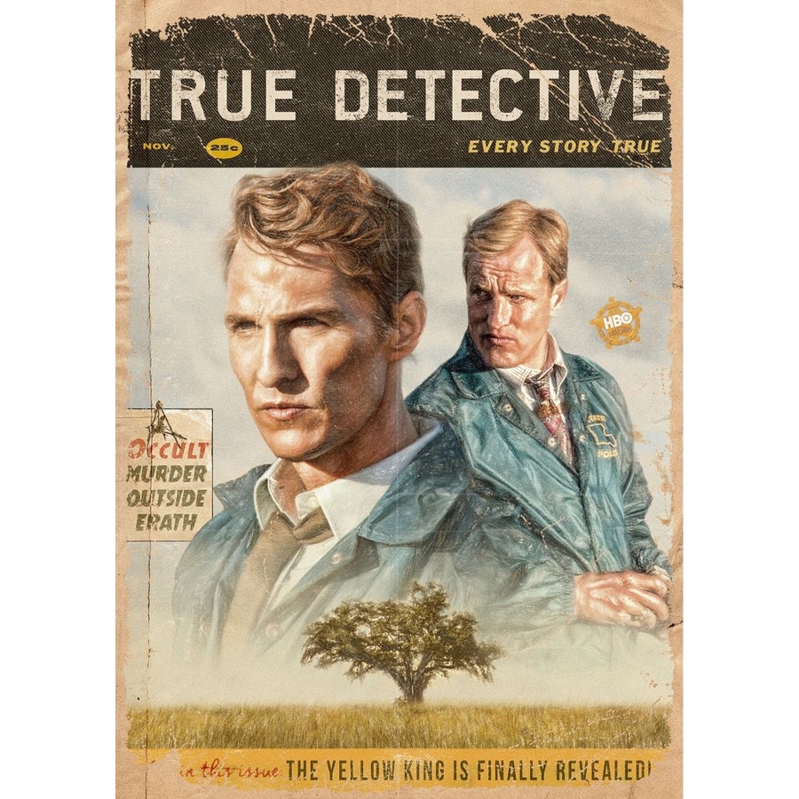 Плакат True Detective (Настоящий Детектив) - купить плакат True Detective в  Киеве, цены в Украине - интернет-магазин Rockway