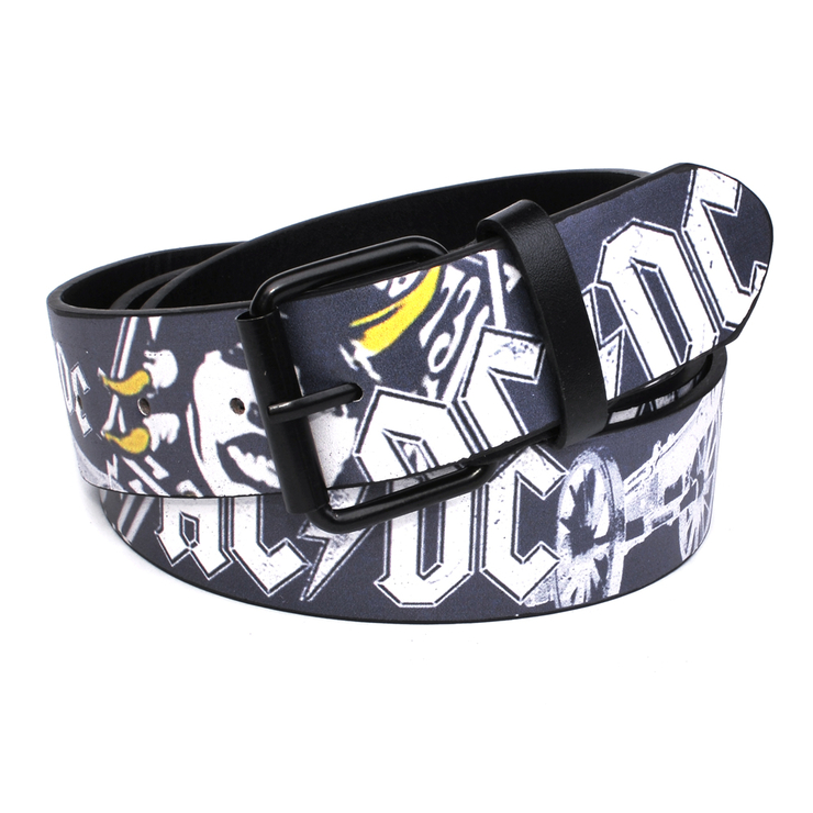 Ремень с печатью AC/DC "For Those About To Rock" Ремень с печатью AC/DC "For Those About To Rock"