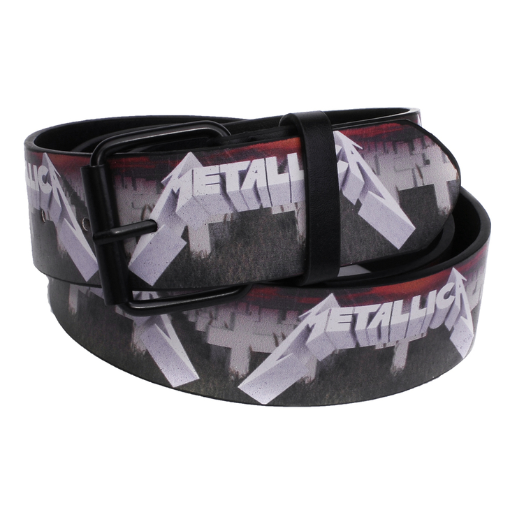 Ремень с печатью Metallica "Master Of Puppets" Ремень с печатью Metallica "Master Of Puppets"