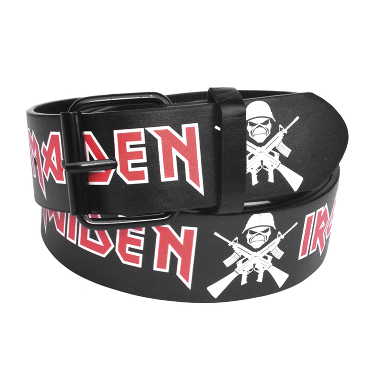 Ремень с печатью Iron Maiden "The Trooper" Ремень с печатью Iron Maiden "The Trooper"