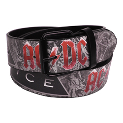 Ремень с печатью AC/DC "Black Ice"