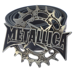 Пряжка Metallica (лого с шестеренкой)
