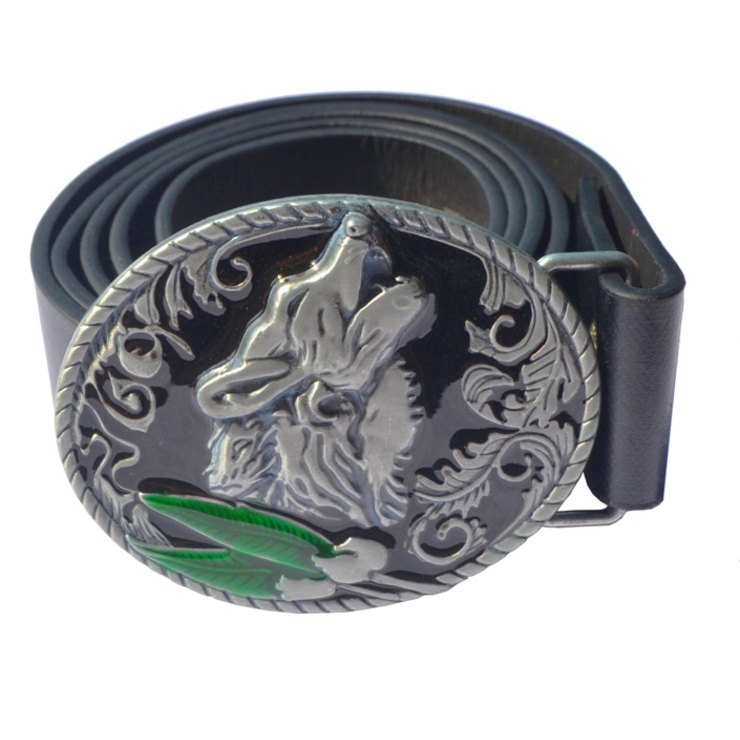 Пряжка "Вовк виє (голова велика)" Пряжка "Вовк виє (голова велика)"