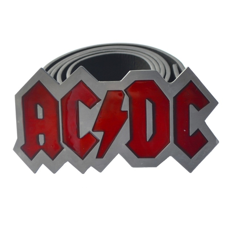 Пряжка AC/DC (лого красное) Пряжка AC/DC (лого красное)