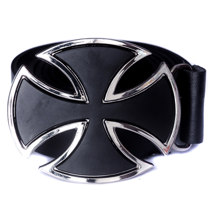 Пряжка Хрест мальтийский (овальний, чорний) Пряжка Хрест мальтийский (овальний, чорний)