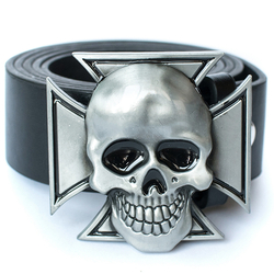 Пряжка Залізний хрест з черепом