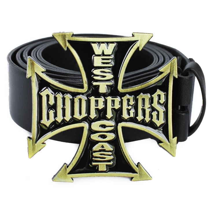 Пряжка Choppers (хрест) бронзовий колір
