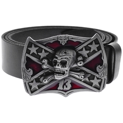Пряжка Прапор Конфедерації (череп)