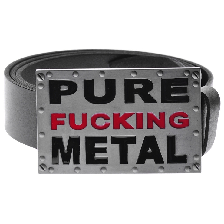 Пряжка Pure Fucking Metal Пряжка Pure Fucking Metal