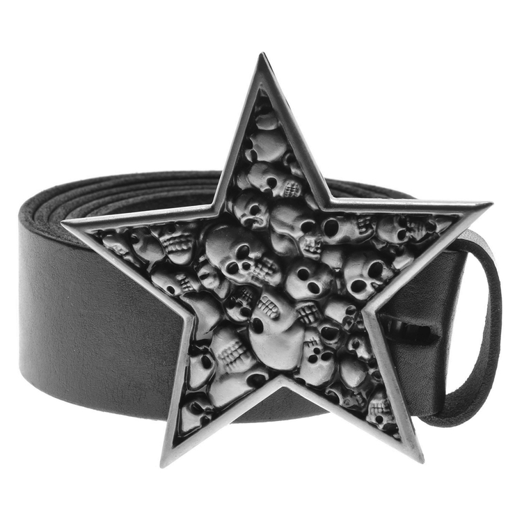 Пряжка Зірка з черепами Пряжка Зірка з черепами