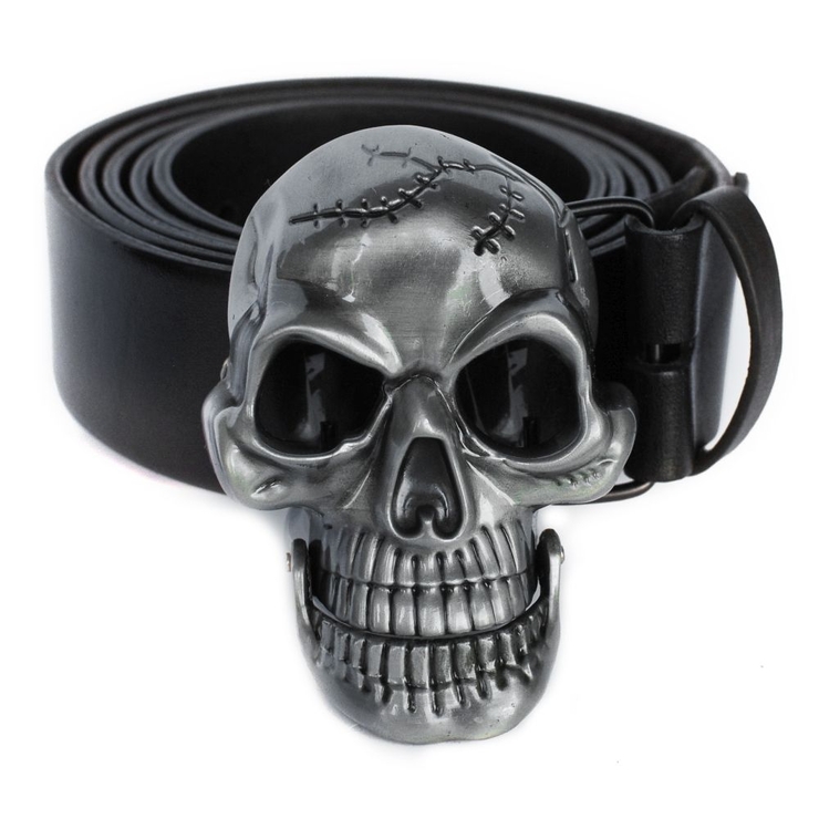Пряжка Череп з рухомою щелепою