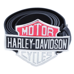 Пряжка Harley-Davidson (цветное лого)