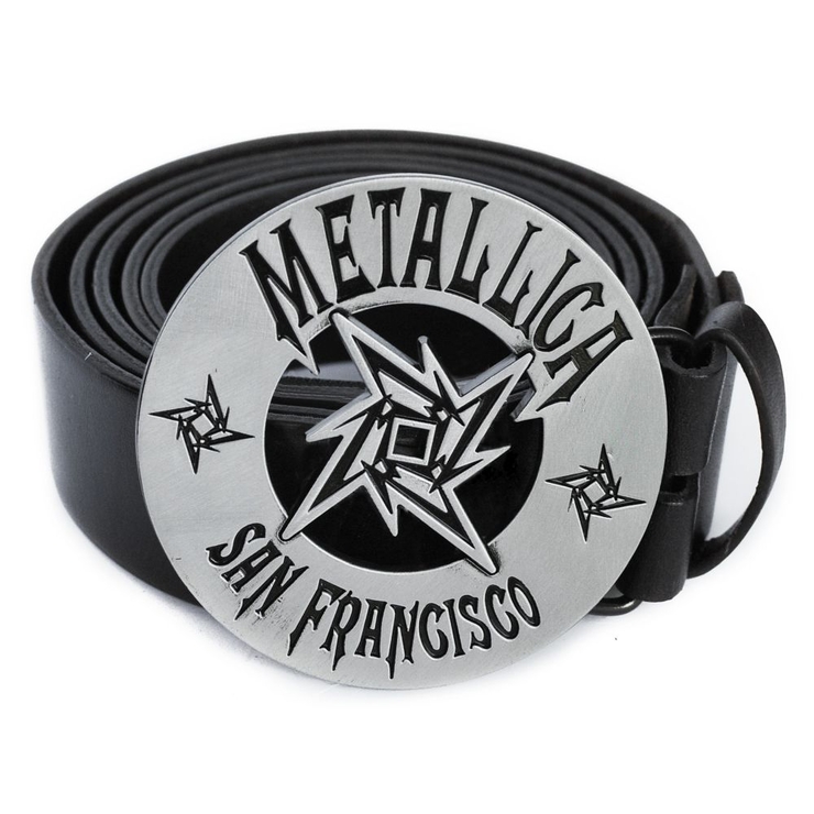 Ремень с пряжкой Metallica (San Francisco)