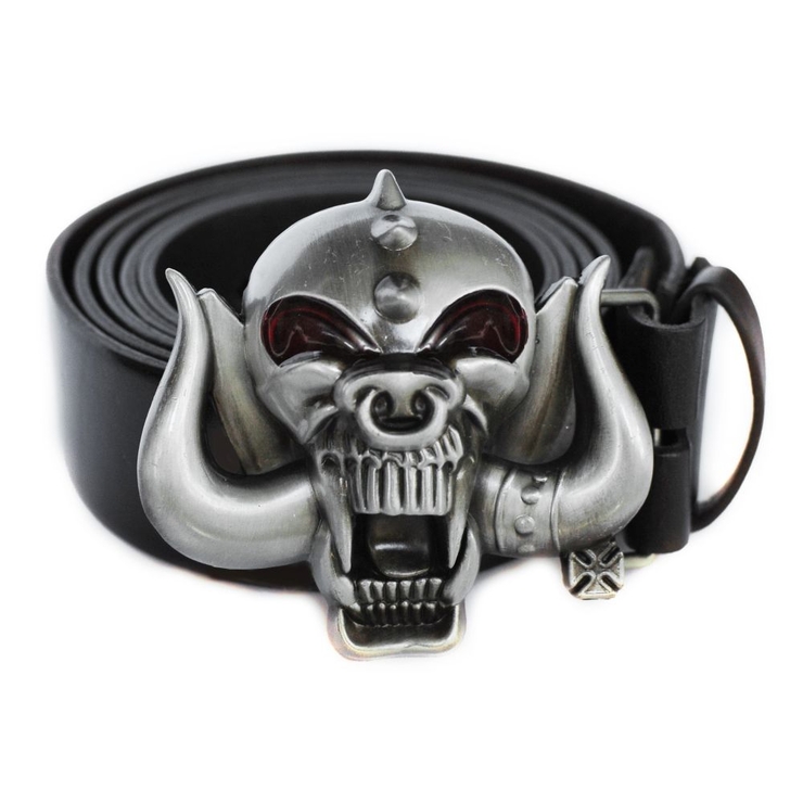 Ремень с пряжкой Motorhead (Warpig) объемная пряжка
