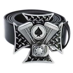 Пряжка Тамплієрський хрест (мотор)