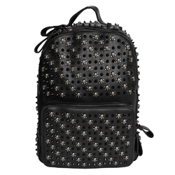 Рюкзак з черепами і чорними шипами (8961-9х)