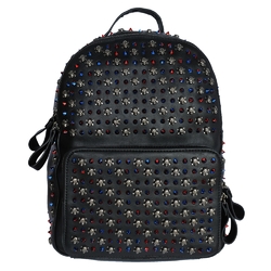 Рюкзак з черепами і кольоровими шипами (8961-9)