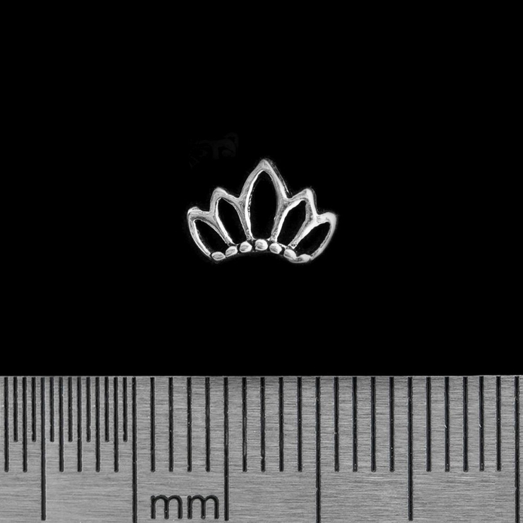 Серьга-гвоздик Корона (серебро, 925 проба) Серьга-гвоздик Корона (серебро, 925 проба)