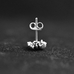 Сережка-гвоздик Павук (срібло, 925 проба) Сережка-гвоздик Павук (срібло, 925 проба)