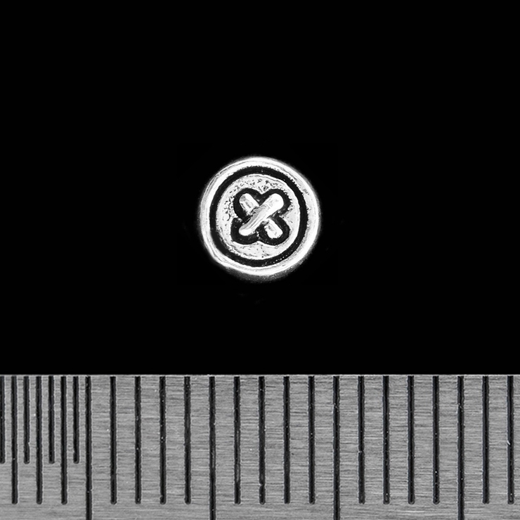 Серьга-гвоздик Пуговица (серебро, 925 проба) Серьга-гвоздик Пуговица (серебро, 925 проба)