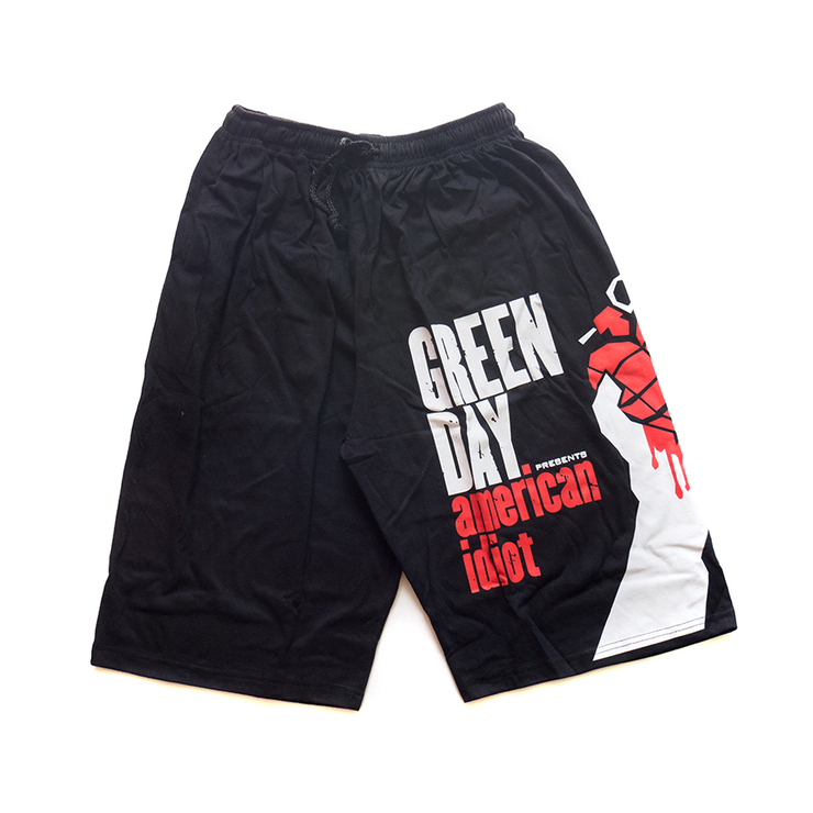 Шорты Green Day "American Idiot" Шорты Green Day "American Idiot"