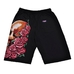 Шорти Череп в профіль з трояндами
