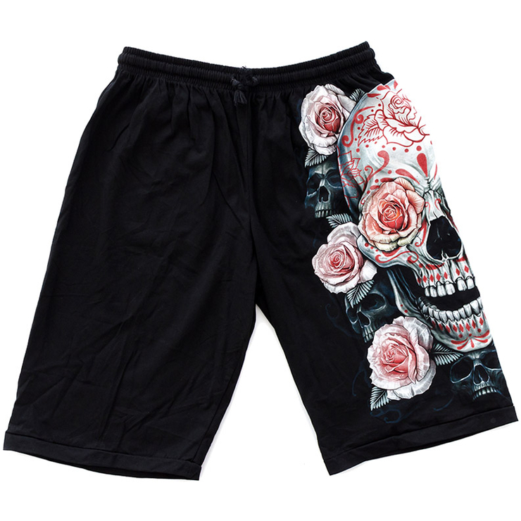 Шорты Череп с розами Шорты Череп с розами