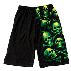 Шорти Черепа зелені