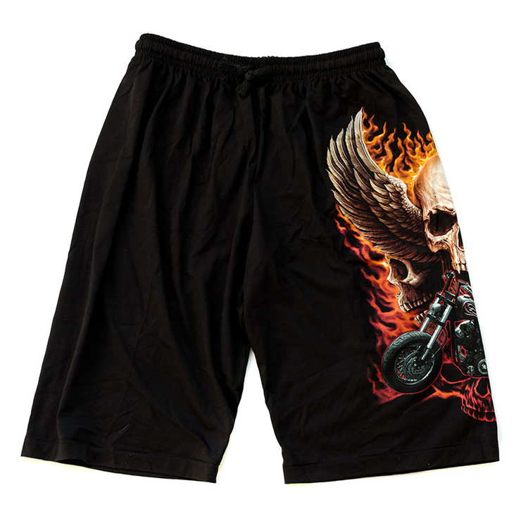 Шорти Три черепи у вогні (мотоцикл)