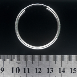 Серьга, кольцо большое утолщенное (eas-062)