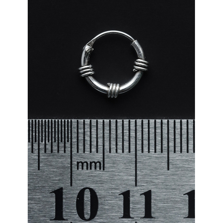 Сережка, кільце з візерунком (eas-011) Сережка, кільце з візерунком (eas-011)