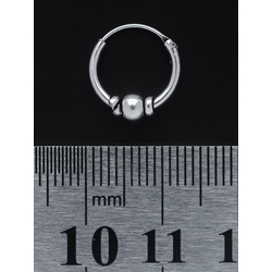 Сережка, кільце з візерунком (eas-012)