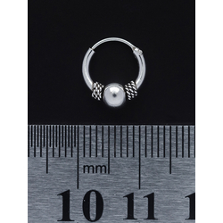 Серьга, кольцо с узором (eas-014)