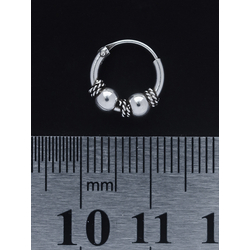 Серьга, кольцо с узором (eas-019)