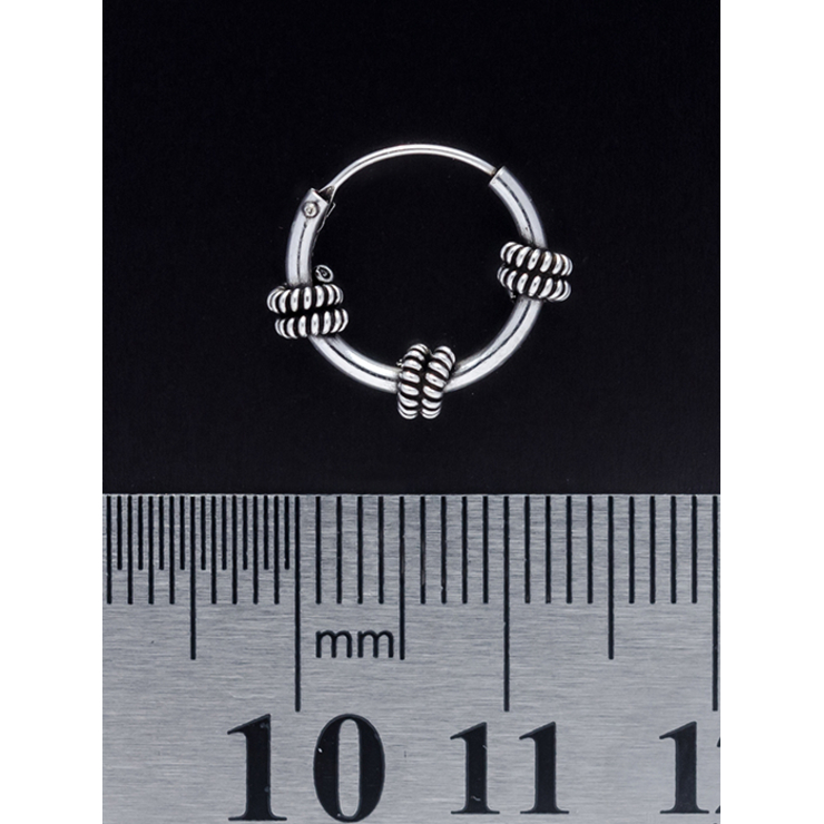 Серьга, кольцо с узором (eas-021)